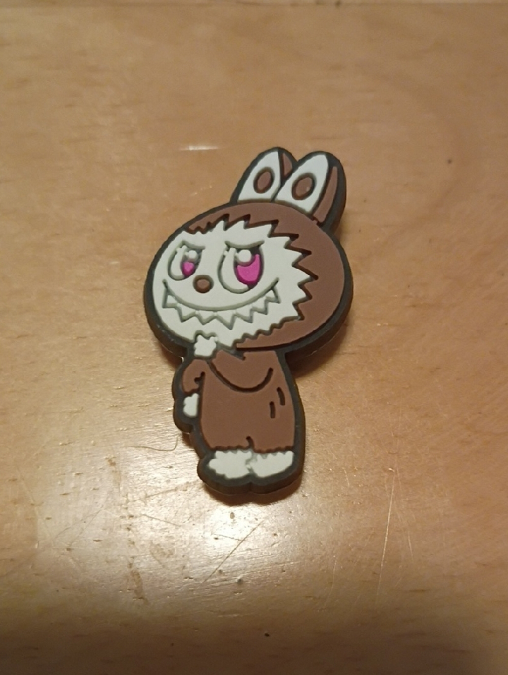 10 for $10 Jibbitz Croc Charms - Labubu Brown Monster Thinking 2 - New